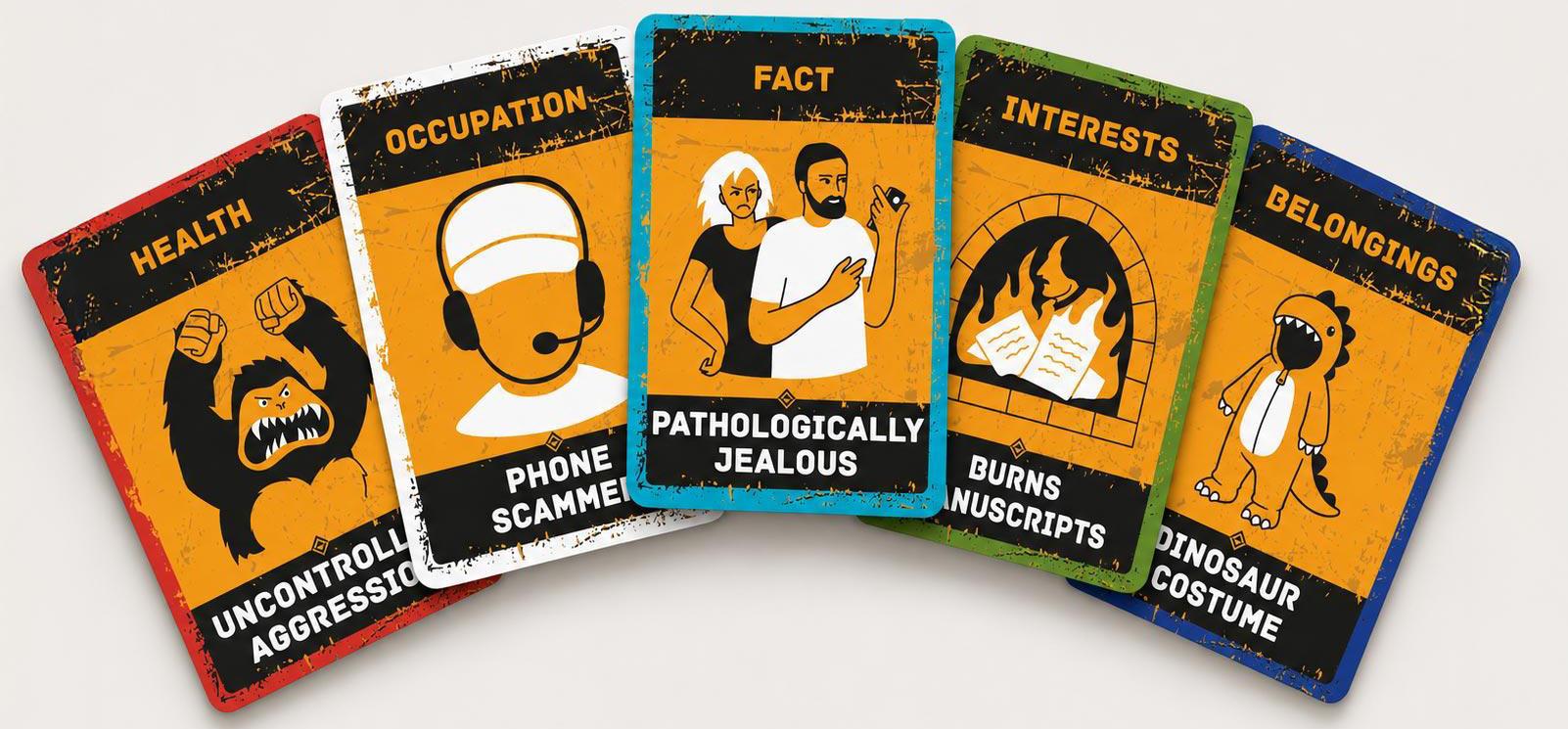 Rare collectible cards in Bunker Online