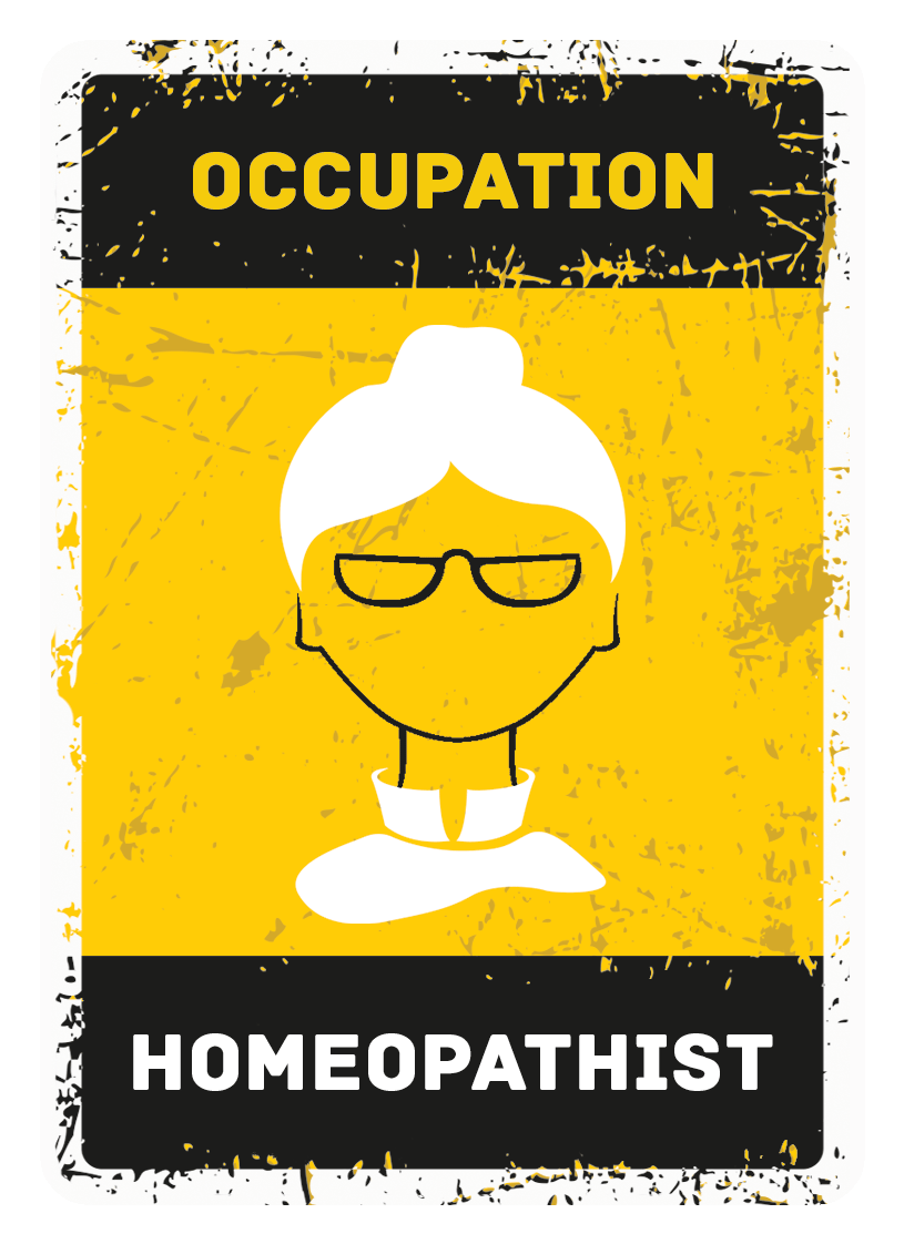 Profession card: Homeopathist